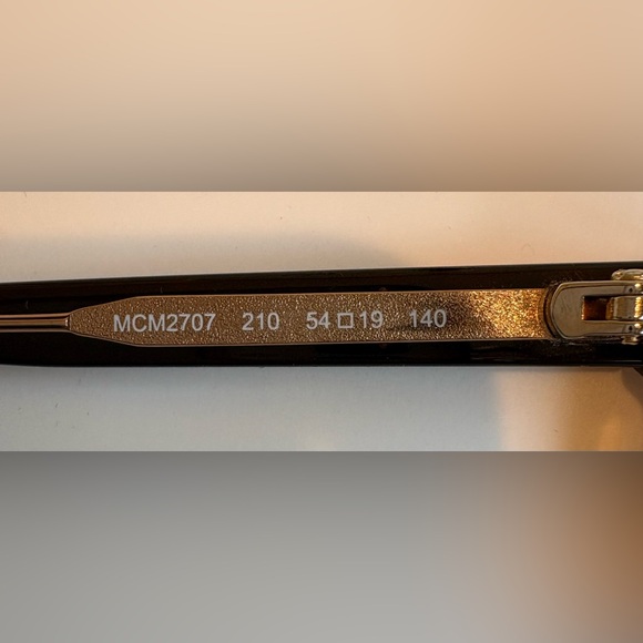 MCM Textured Brown Eyewear - Picture 3 of 3